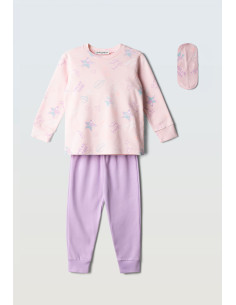 EBITA FASHION Παιδικό Σετ Πυτζάμα 2τμχ Ροζ