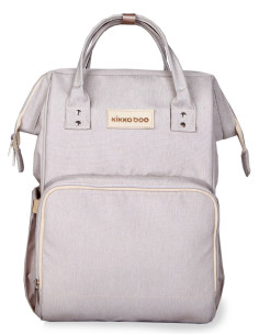KIKKA BOO Mama Bag Siena Light Grey 2