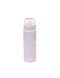 INTERBABY Flowers Παιδικό Θερμός Παγούρι με Καλαμάκι...