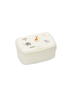 INTERBABY Lunch Box Με Αφαιρούμενο Διαχωριστικό Savana Beige