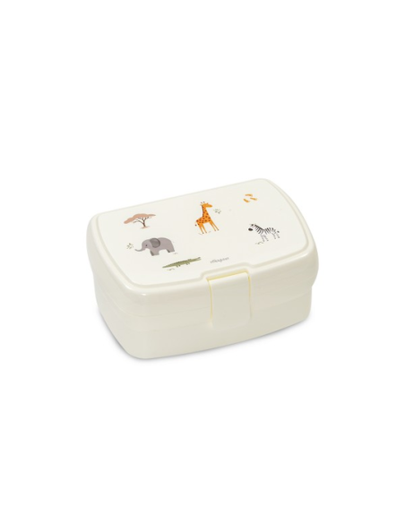 INTERBABY Lunch Box Με Αφαιρούμενο Διαχωριστικό Savana Beige