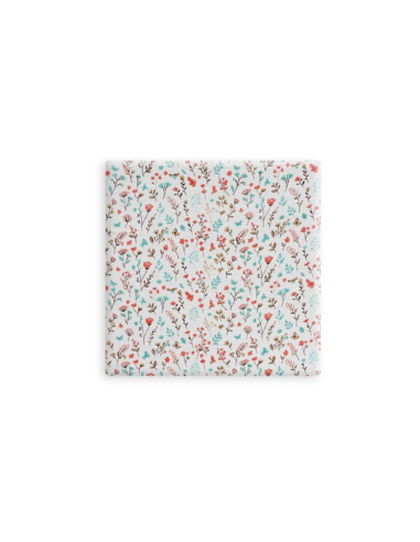INTERBABY Πάνες Αγκαλιάς 80x80 Σετ 3 τμχ Flores...