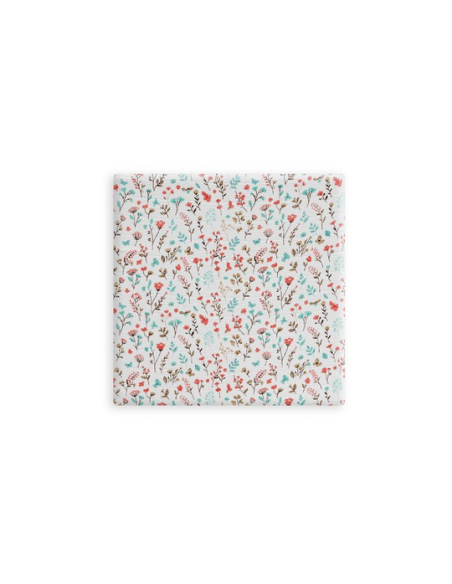 INTERBABY Πάνες Αγκαλιάς 80x80 Σετ 3 τμχ Flores Petalos Pink