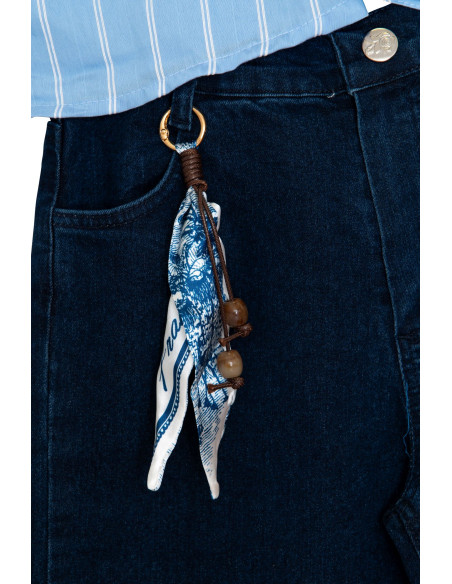RESTART Παιδικό Σετ Παντελόνα 3τμχ Μπλε