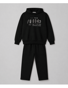 NEK KIDSWEAR Παιδικό Σετ Φόρμα 2τμχ Μαύρο