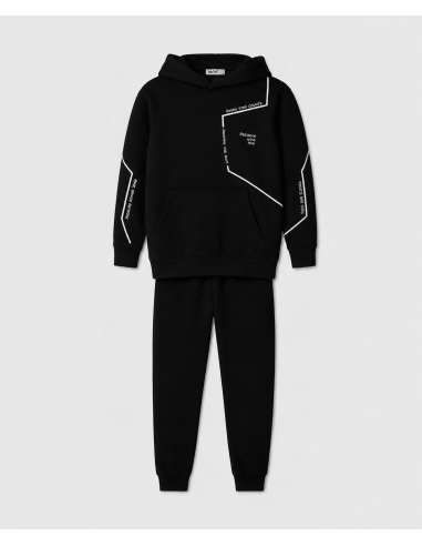 NEK KIDSWEAR Παιδικό Σετ Φόρμα 2τμχ Μαύρο