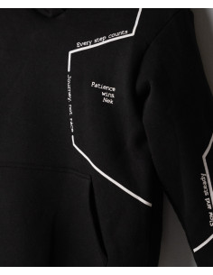 NEK KIDSWEAR Παιδικό Σετ Φόρμα 2τμχ Μαύρο 2