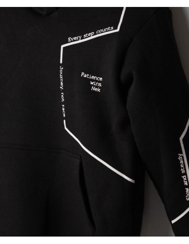 NEK KIDSWEAR Παιδικό Σετ Φόρμα 2τμχ Μαύρο