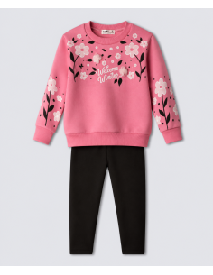 NEK KIDSWEAR Παιδικό Σετ Κολάν 2τμχ Φούξια