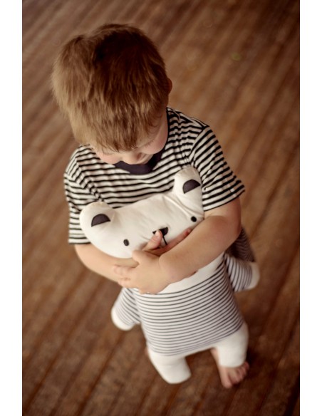 BIZZI GROWIN Μαξιλάρι Little Dreamer Monochrome Bear