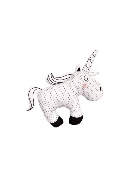 BIZZI GROWIN Μαξιλάρι Little Dreamer Monochrome Unicorn