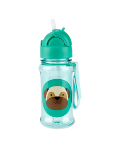 SKIPHOP Παιδικό Παγούρι Tritan 450ml Pug 12m+ 2