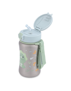 SKIPHOP Παιδικό Παγούρι Ανοξείδωτο 350ml Dino 12m+ 2
