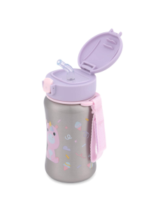 SKIPHOP Παιδικό Παγούρι Ανοξείδωτο 350ml Unicorn 12m+ 2
