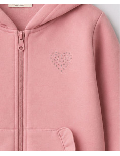 NEK KIDSWEAR Παιδική Ζακέτα Ροζ 2