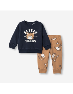 FUNKY FOR BABY Βρεφικό Σετ Φόρμα 2τμχ Μπλε