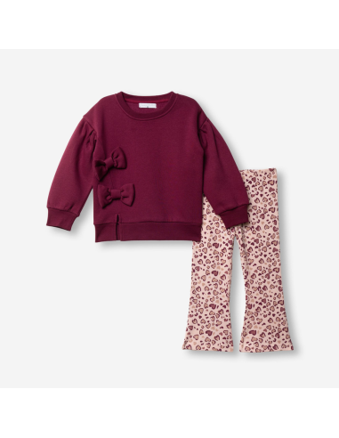 FUNKY FOR BABY Παιδικό Σετ Κολάν 2τμχ Μαντζέντα