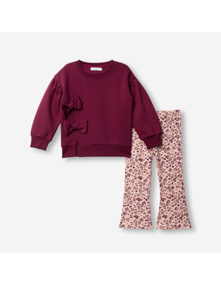 FUNKY FOR BABY Παιδικό Σετ Κολάν 2τμχ Μαντζέντα