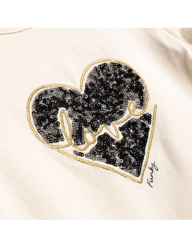 FUNKY FOR BABY Παιδική Μπλούζα Cream