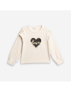 FUNKY FOR BABY Παιδική Μπλούζα Cream