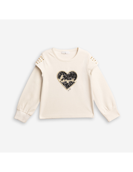 FUNKY FOR BABY Παιδική Μπλούζα Cream