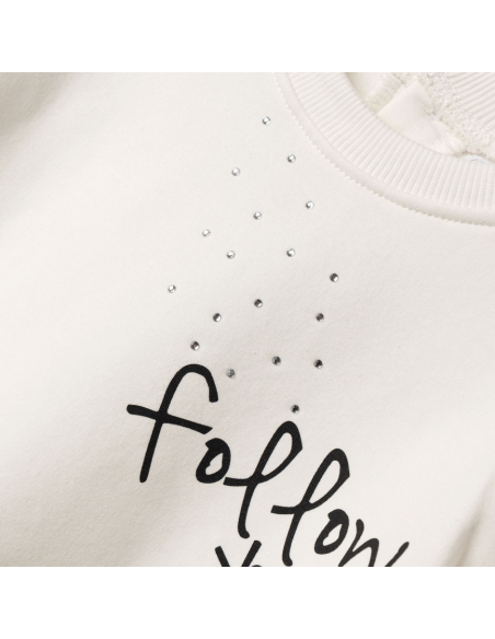 FUNKY FOR BABY Βρεφικό Σετ Κολάν 2τμχ Εκρού