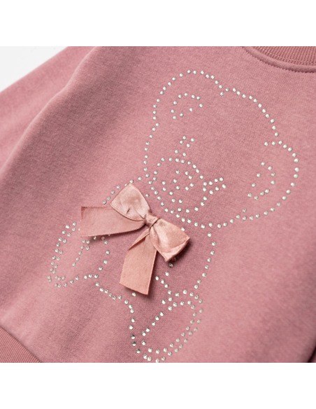 FUNKY FOR BABY Βρεφικό Σετ Φόρμα 2τμχ Σάπιο Μήλο
