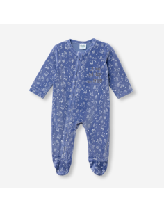FUNKY FOR BABY Παιδικό Φορμάκι Βελουτέ Μπλε