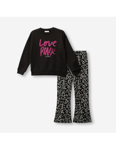 FUNKY FOR BABY Παιδικό Σετ Παντελόνα 2τμχ Μαύρο