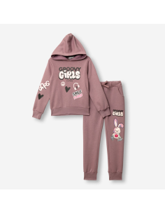 FUNKY FOR BABY Παιδικό Σετ Φόρμα 2τμχ Σάπιο Μήλο