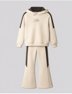 NEK KIDSWEAR Παιδικό Σετ Φόρμα 2τμχ Εκρού