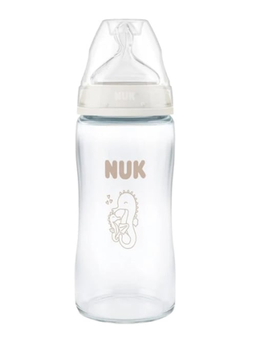 NUK First Choice Μπιμπερό Γυάλινο Σιλικόνη...