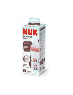 Nuk Πλαστικό Μπιμπερό Perfect Match Κατά των Κολικών με... 2