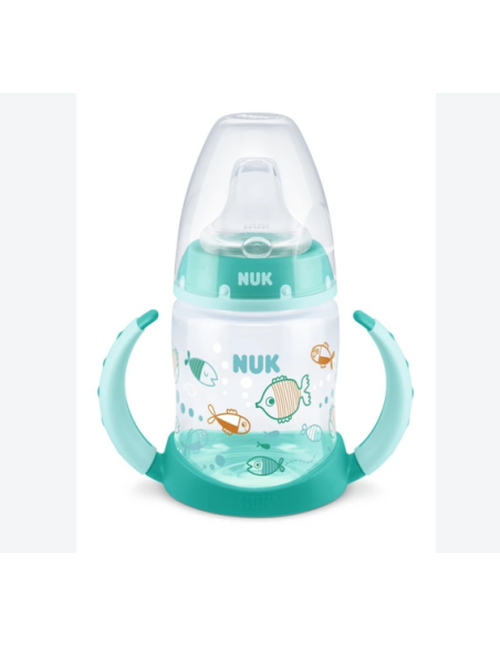 NUK First Choice Μπιμπερό εκπαίδευσης 150 ml με ρύγχος Μέντα 6m+