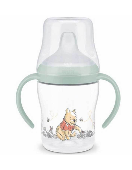 NUK Perfect Match Μπιμπερό Εκπαίδευσης 150 ml Winnie The Pooh Μέντα 6m+