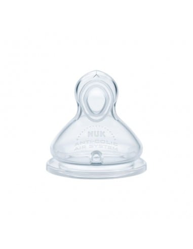 NUK  First Choice+ Θηλή Σιλικόνης Flow Control 6-18m 1τμχ