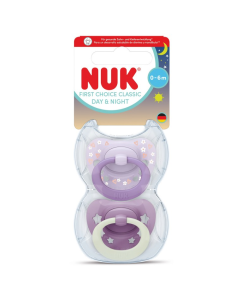 Nuk Πιπίλες Σιλικόνης First Choice Classic Day and Night...