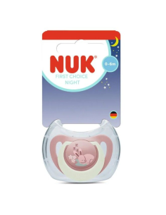 Nuk Πιπίλα Σιλικόνης First Choice Classic Day and Night...
