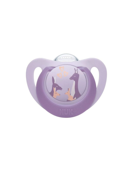Nuk Πιπίλα Σιλικόνης First Choice Classic 18-36 μηνών με Θήκη Kangaroo