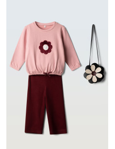 EBITA FASHION Παιδικό Σετ Παντελόνα 3τμχ Ροζ
