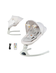 KINDERKRAFT Παιδικό Ρηλάξ Tulsy Beige 2
