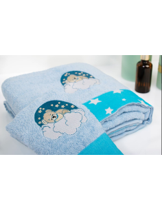DIM Πετσέτες Cloudy Bear 175 Σιελ 2τμχ 2