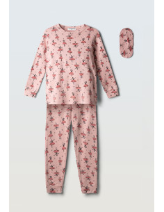 EBITA FASHION Παιδικό Σετ Πυτζάμα 2τμχ Ροζ