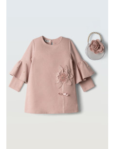 EBITA FASHION Παιδικό Φόρεμα Ροζ