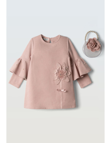 EBITA FASHION Παιδικό Φόρεμα Ροζ