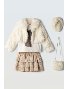 EBITA FASHION Παιδικό Σετ Φούστα 5τμχ Εκρού