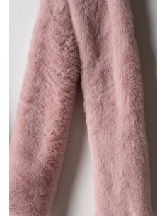 EBITA FASHION Βρεφικό Παλτό Γούνα Ροζ 2