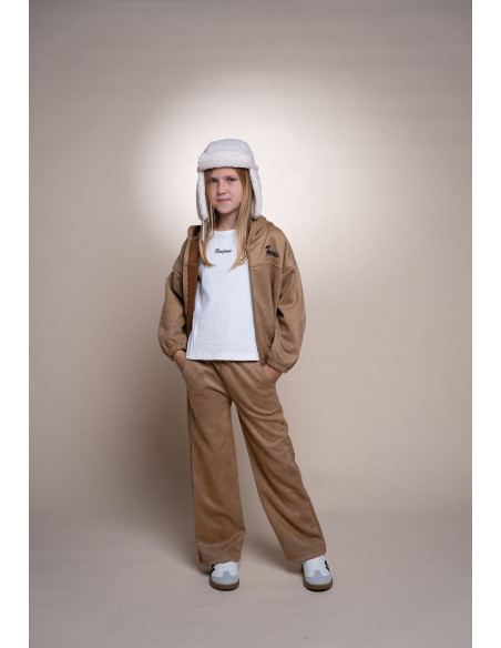 EBITA FASHION Παιδικό Σετ Παντελονι Σουέτ 3τμχ Ταμπά