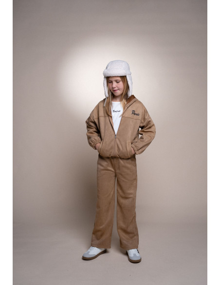 EBITA FASHION Παιδικό Σετ Παντελονι Σουέτ 3τμχ Ταμπά