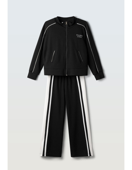EBITA FASHION Παιδικό Σετ Παντελόνα 2τμχ Μαύρο